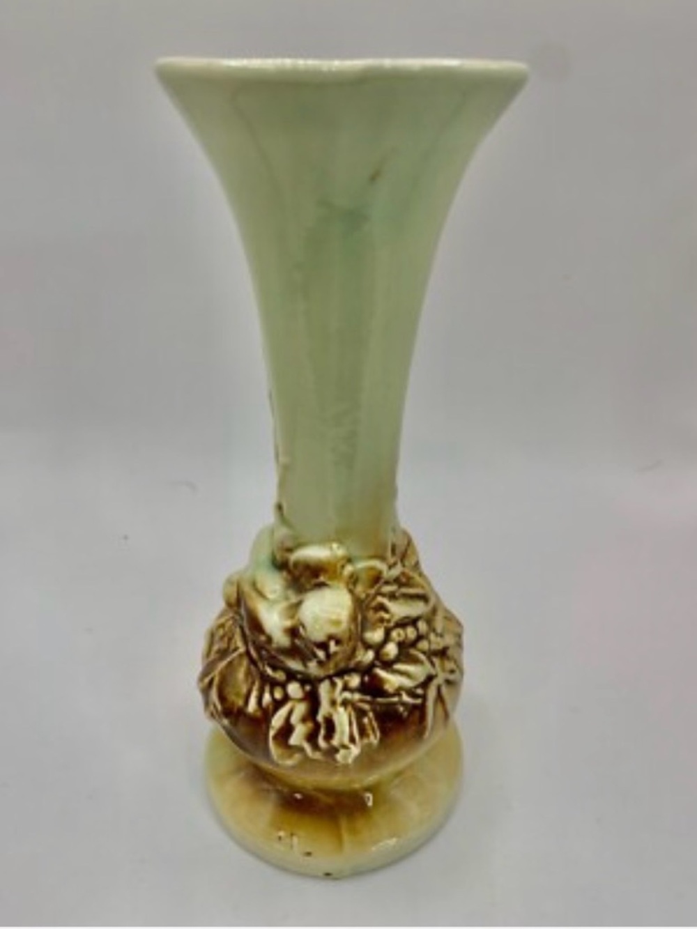 Vintage 1950’s Antique Birds Nest Vase McCoy